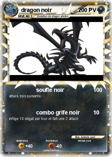 Pokemon dragon noir