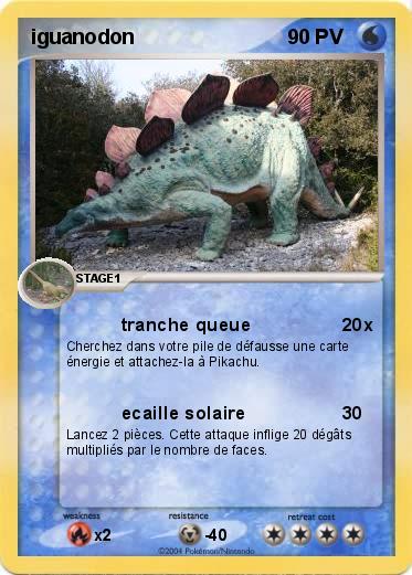 Pokemon iguanodon