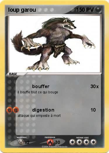Pokemon loup garou