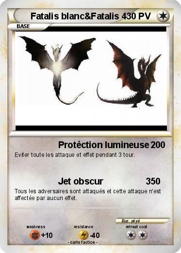 Pokemon Fatalis blanc&Fatalis 4