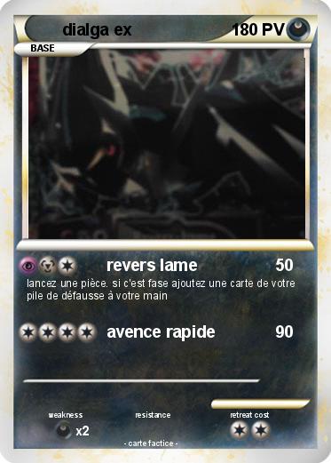 Pokemon dialga ex