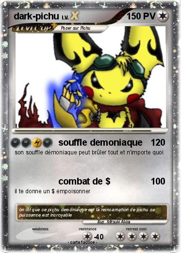 Pokemon dark-pichu