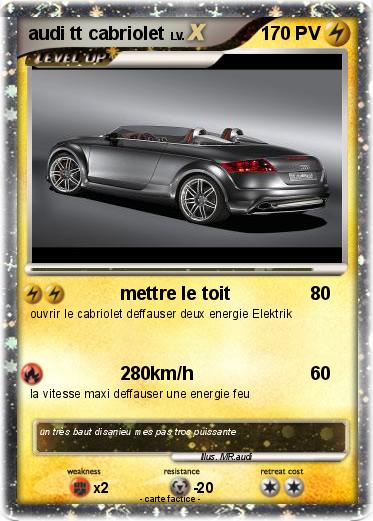 Pokemon audi tt cabriolet
