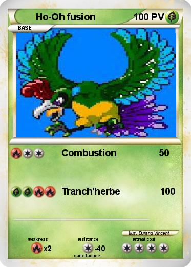 Pokemon Ho-Oh fusion