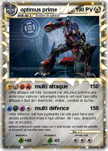 Pokemon optimus prime