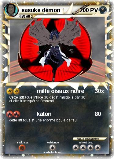 Pokemon sasuke démon