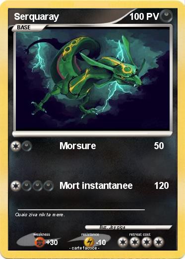 Pokemon Serquaray