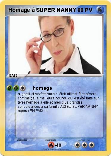 Pokemon Homage à SUPER NANNY 