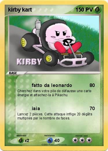 Pokemon kirby kart