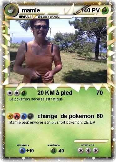 Pokemon mamie