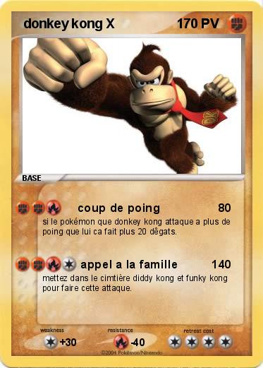 Pokemon  donkey kong X                 1 