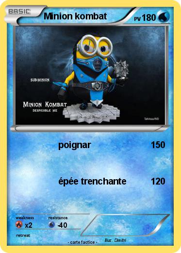 Pokemon Minion kombat