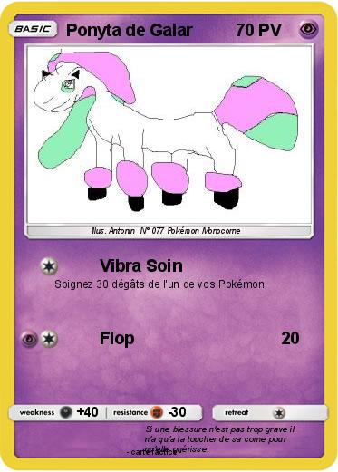 Pokemon Ponyta de Galar