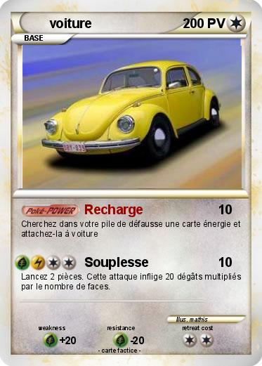 Pokemon voiture