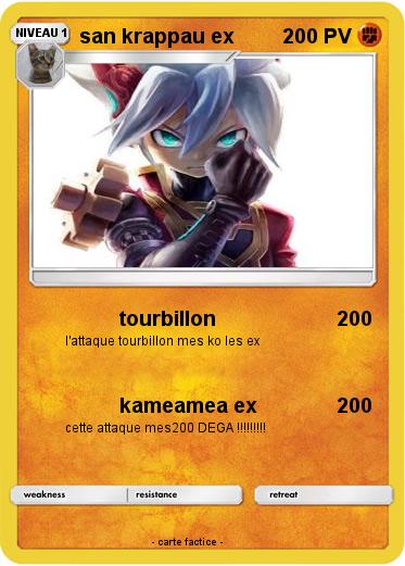 Pokemon san krappau ex
