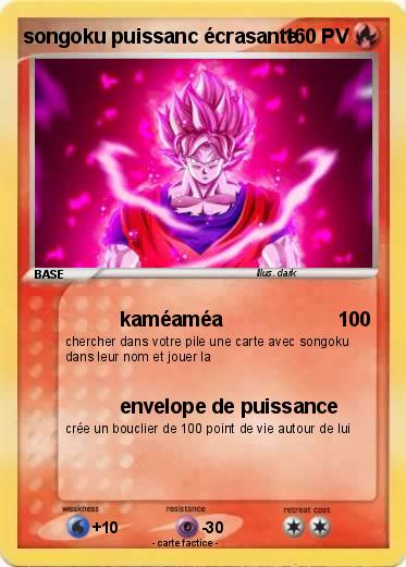 Pokemon songoku puissanc écrasante