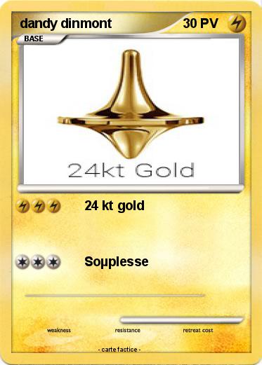 Pokemon dandy dinmont