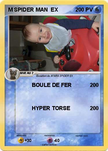 Pokemon M SPIDER MAN  EX