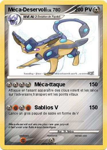 Pokemon Méca-Deservoli