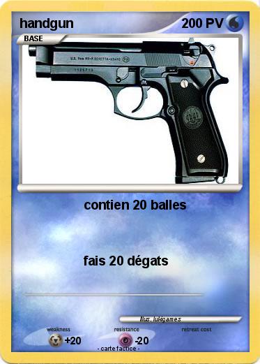 Pokemon handgun