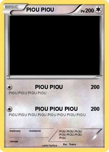 Pokemon PIOU PIOU