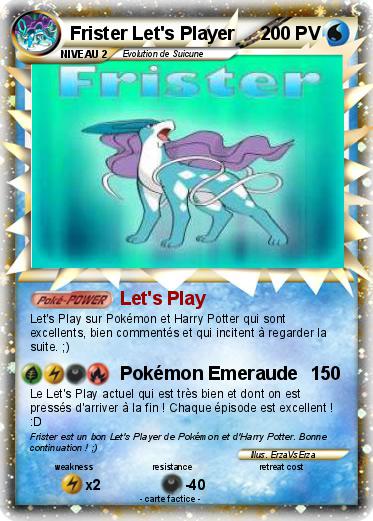 Pokemon Frister Let's Player