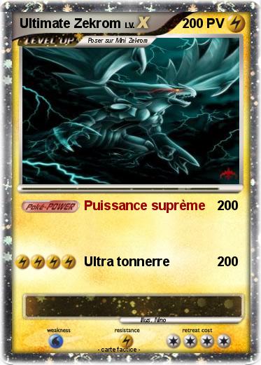 Pokemon Ultimate Zekrom