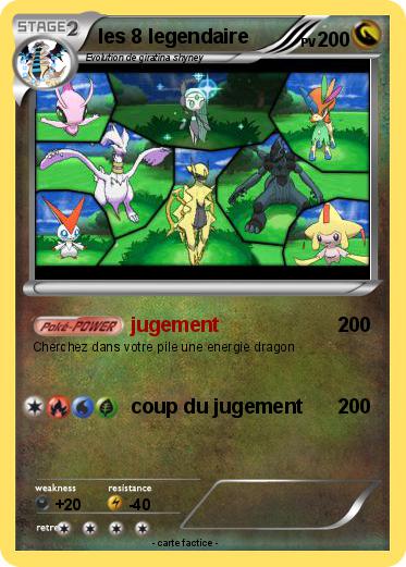 Pokemon les 8 legendaire
