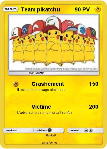 Pokemon Team pikatchu