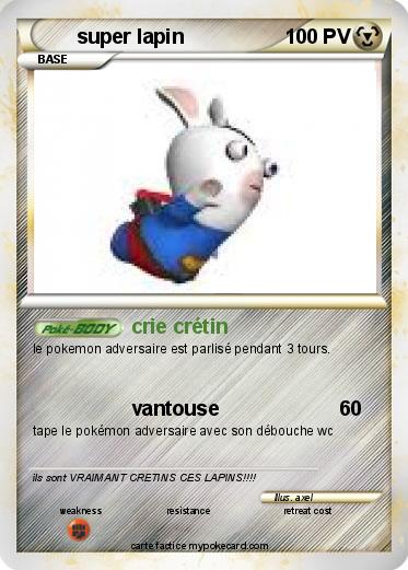 Pokemon super lapin
