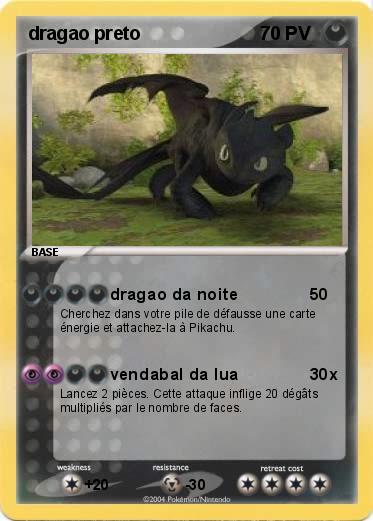 Pokemon dragao preto