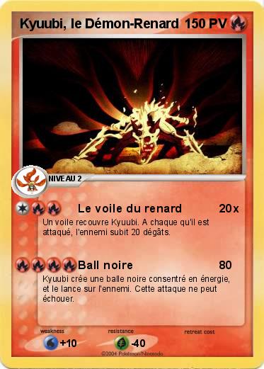 Pokemon Kyuubi, le Démon-Renard 