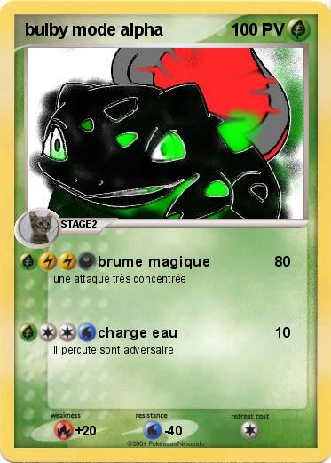 Pokemon bulby mode alpha
