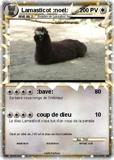 Pokemon Lamasticot :noel: