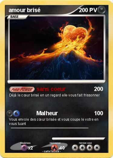 Pokemon amour brisé