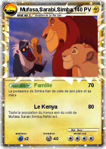 Pokemon Mufasa,Sarabi,Simba