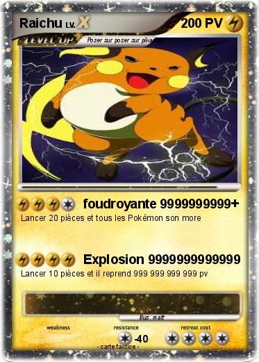 Pokemon Raichu