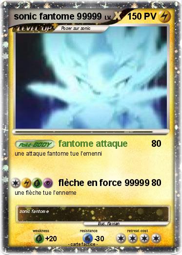 Pokemon sonic fantome 99999