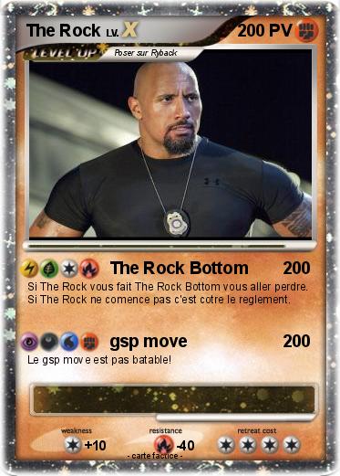 Pokemon The Rock