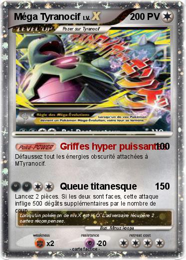 Pokemon Méga Tyranocif