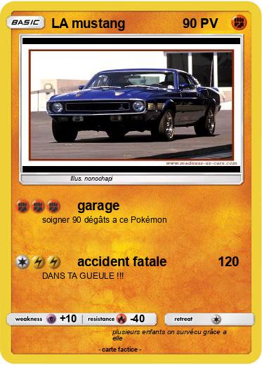 Pokemon LA mustang