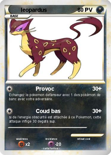Pokemon leopardus