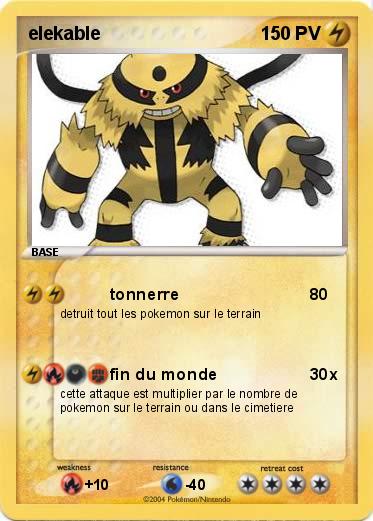 Pokemon elekable