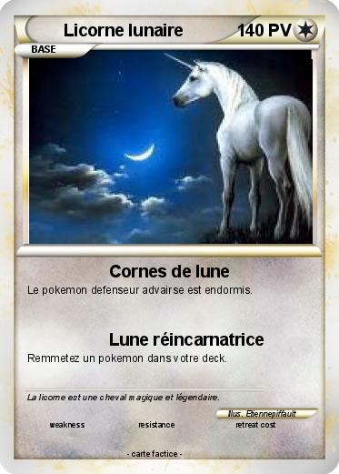Pokemon Licorne lunaire
