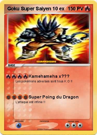 Pokemon Goku Super Saiyen 10 ex