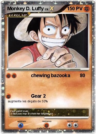 Pokemon Monkey D. Luffy