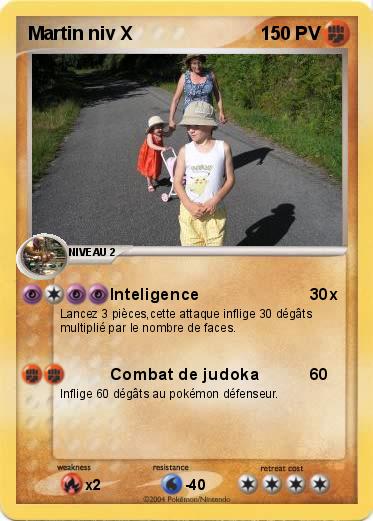 Pokemon Martin niv X