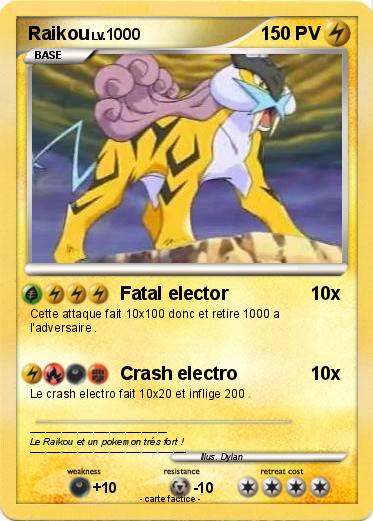 Pokemon Raikou