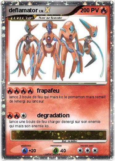 Pokemon deflamator
