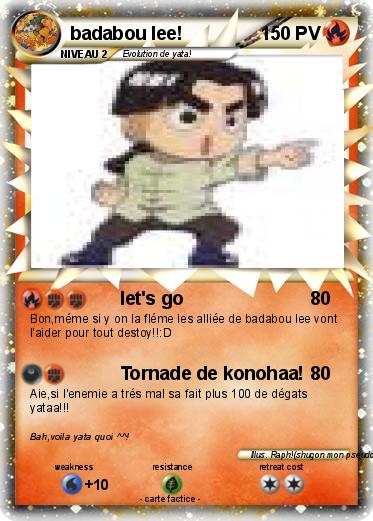 Pokemon badabou lee!
